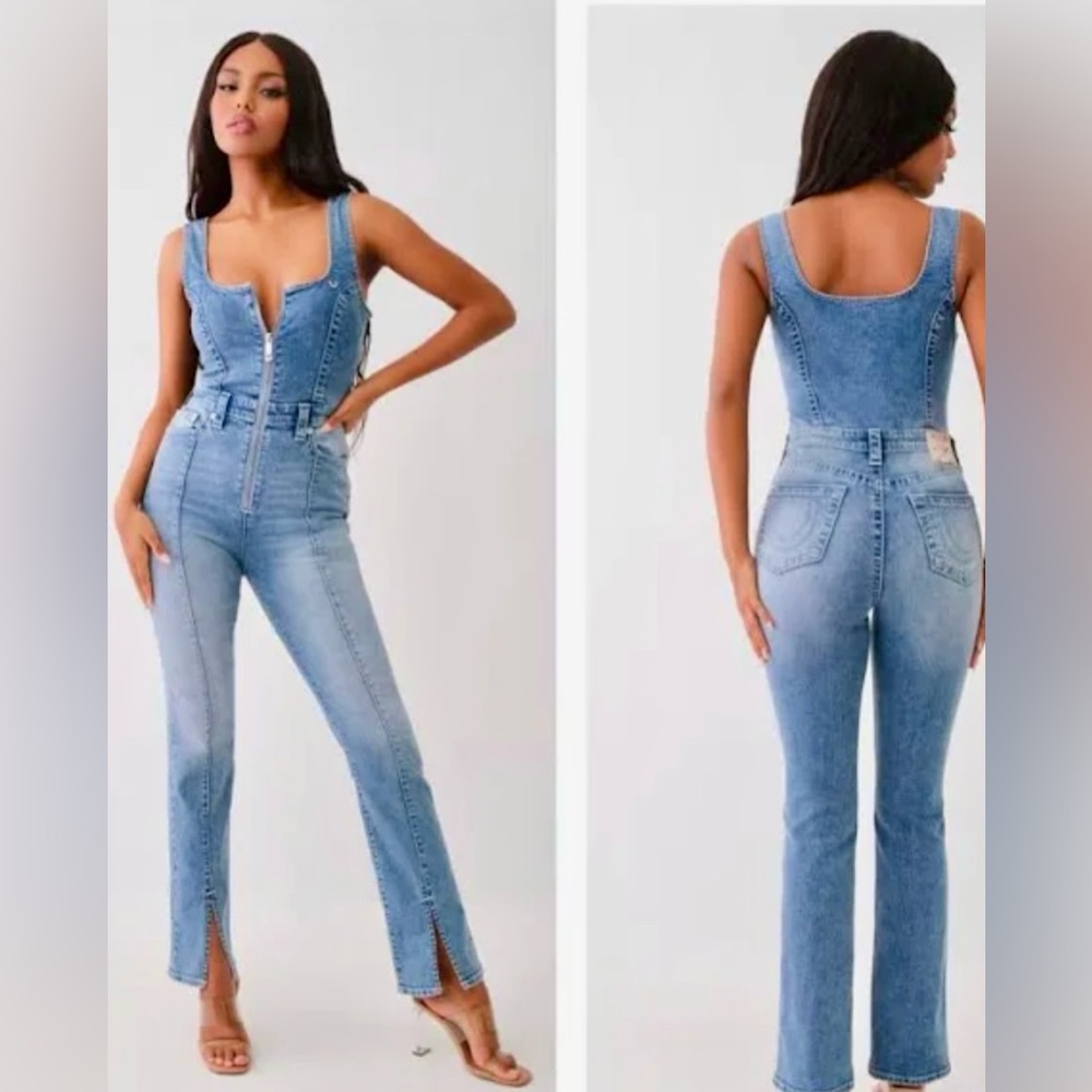 True Religion Denim Jumpsuit